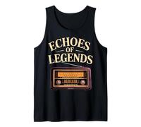 Retro Radio Echi di Legends Design Canotta