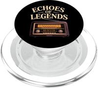 Retro Radio Echi di Legends Design PopSockets PopGrip per MagSafe
