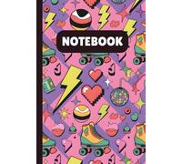 Retro Rave Notebook: Bold 90s-Inspired Grid Journal for Notes, Plans & Ideas
