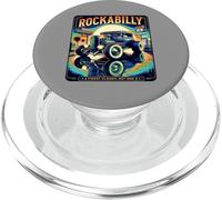 Retro Rebel Hot Rod, garage per auto d'epoca Rockabilly, anni '50 PopSockets PopGrip per MagSafe