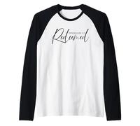 Retro Redeemed - Inspirational Bibbia Verse Christian Faith Maglia con Maniche Raglan