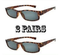 Rétro Rettangolare Ingranditore Abbronzante Lente Lettura Sole Molla Stanghette