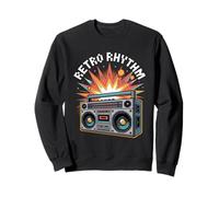 Retro Ritmo Cultura Pop Retro Video Gioco Felpa