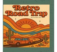 Retro Road Trip Coloring