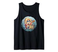 Retro Rock Gnome Graphic For Men And Women Vintage Hardrock Canotta