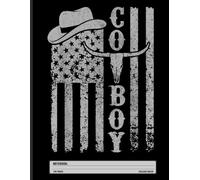 Retro Rodeo Notebook: Western Country and Southern Cowboy Flag Theme - Texas Style