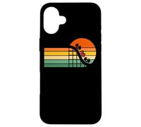 Retro Roller Coaster Ride At The Theme Park Matching Family Custodia per iPhone 16 Plus