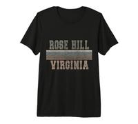 retrò Rose Hill Virginia Maglietta Premium