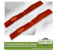Retro Rosso Protettivo Riflettente Protezione Sportello per Moskvich Edge Chip