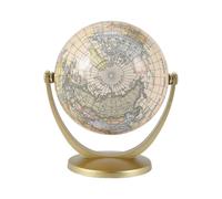 Retro Rotating World Globe Earth Antique Home Office Desktop Decor Geography Educational Learning M JP