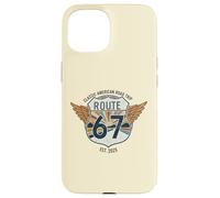 Retro Route 67 Parodia Meme divertente Custodia per iPhone 15