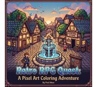 Retro RPG Quest: A Pixel Art Coloring Adventure