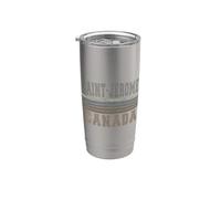 Retro Saint-Jerome Canada Bicchiere termico in acciaio inox doppia parete