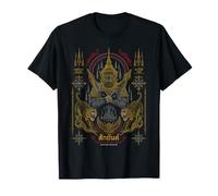 Retro Sak Yant Mezzanotte Inchiostro Tatuaggio Thai Maglietta