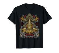 Retro Sak Yant Sacro Anima Tatuaggio Thai Arte Maglietta
