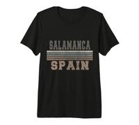 Retro Salamanca Spagna Maglietta Premium