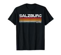 Retro Salisburgo Austria Souvenir Città austriaca Maglietta