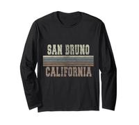 retrò San Bruno California Maglia a Manica