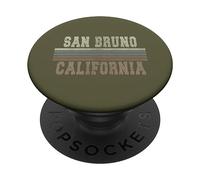 Retrò San Bruno California PopSockets PopGrip Adesivo