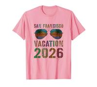 Retro San Francisco Vacation 2026 Viaggio Vacanza al Mare Maglietta