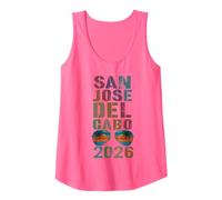 Retro San Jose del Cabo 2026 Ragazze Vacanza Surf Viaggio Canotta