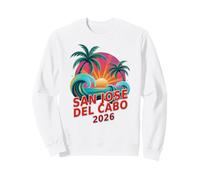 Retro San Jose del Cabo 2026 Tutte Le Ragazze Vacation Holiday Felpa