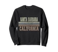 retrò Santa Barbara California Felpa