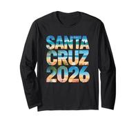 Retro Santa Cruz 2026 Vacation Surfer Trip Tutte Le Ragazze Sorelle Maglia a Manica