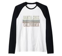 retrò Santa Cruz California Maglia con Maniche Raglan