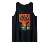 Retro Santa Teresa Costa Rica Surf Tramonto Canotta