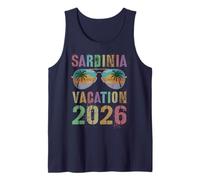 Retro Sardegna Vacanza 2026 Vacay Swim Travel Matching Tutti Canotta