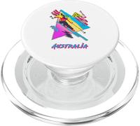Retro Sci Australia Grafica Vintage PopSockets PopGrip per MagSafe