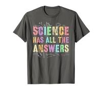 Retro Science ha Tutte Le risposte Squad Trip Teacher Inspire Maglietta