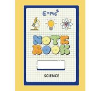 Retro Science Notebook - 4×4 Quad Ruled • 8.5×11″ • 120 Pages: Vintage Lab Journal for Chemistry, Physics & STEM Planning