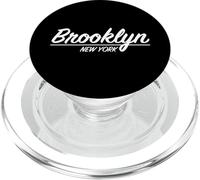 Retro Script Brooklyn New York NY Quartiere della città natale PopSockets PopGrip per MagSafe