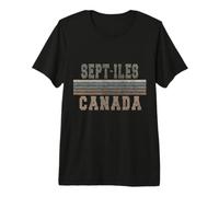 Retro Sept-Iles Canada Maglietta Premium