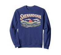 Retro Shenandoah National Park Vintage Style Virginia Felpa