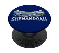 Retro Shenandoah National Park Vintage Style Virginia PopSockets PopGrip Adesivo