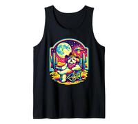 Retro Shih Tzu Vestiti Cowboy Deserto UFO per Bambini Divertente Canotta