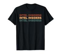 Retro Sicurezza Squadra Vintage Ufficiale Dell'intelligence Maglietta