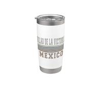 Retro Silao de la Victoria Messico Bicchiere termico in acciaio inox doppia parete