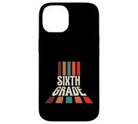 Retro Sixth Grade Teacher Back To School Custodia per iPhone 14