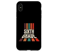 Retro Sixth Grade Teacher Back To School Custodia per iPhone XS Max