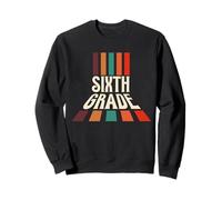Retro Sixth Grade Teacher Back To School Felpa