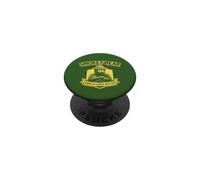 Retro Smokey Bear Shield Always Be Careful With Fire PopSockets PopGrip Adesivo
