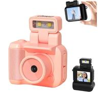 Retro Snap Camera, Retro Snap Mini Videocamera, con Led Flash Light, Retro Snap Mini Fotocamera, Retro Snap Fotocamera Digitale, 1080p HD Mini Camera per Vlogging Life Recording