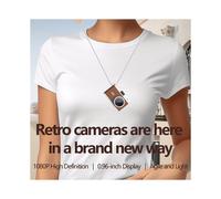 Retro Snap Digital Camera HD con Scheda da 32GB, Design Portachiavi di Registratore Video Vintage da 0,96''