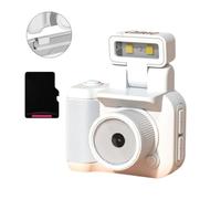 Retro Snap Fotocamera Digitale, 1080p HD Mini Fotocamera con Led Flash Light, Camera Viaggio Video Registratore Digitale Pollice