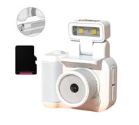 Retro Snap fotocamera digitale, 1080p mini macchina fotografica con luce digitale, viaggio U0n7 Video Led Thumb Recorder Flash Camera