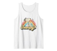 Retro Snoopy Groovy Musica Anni '60 Vintage Festival Dancing Vibes Canotta